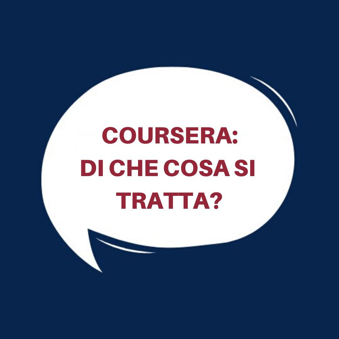 Fabiobbx's tweet image. Coursera è una piattaforma di web learning che ti permette di accedere alle conoscenze delle più prestigiose università straniere. Nasce negli USA nel 2012, opera nel campo delle tecnologie didattiche e offre corsi universitari gratuiti in formato MOOC. #WeLearning #smm20