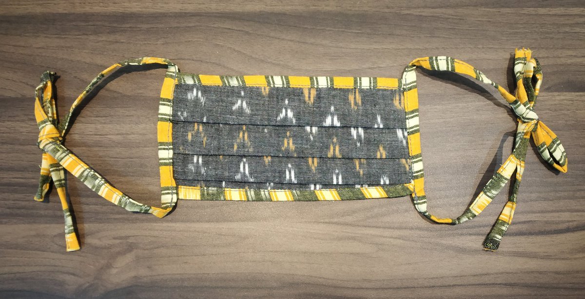 IkkathandloomIn's tweet photo. Ikkat handloom masks (plank design)
For order call 8297223663.
#ikkathandloomMask
#ikkatmask
#HandloomMask
#IndiaHandloom
#supportHandloom https://t.co/lC1Hvdlm7o