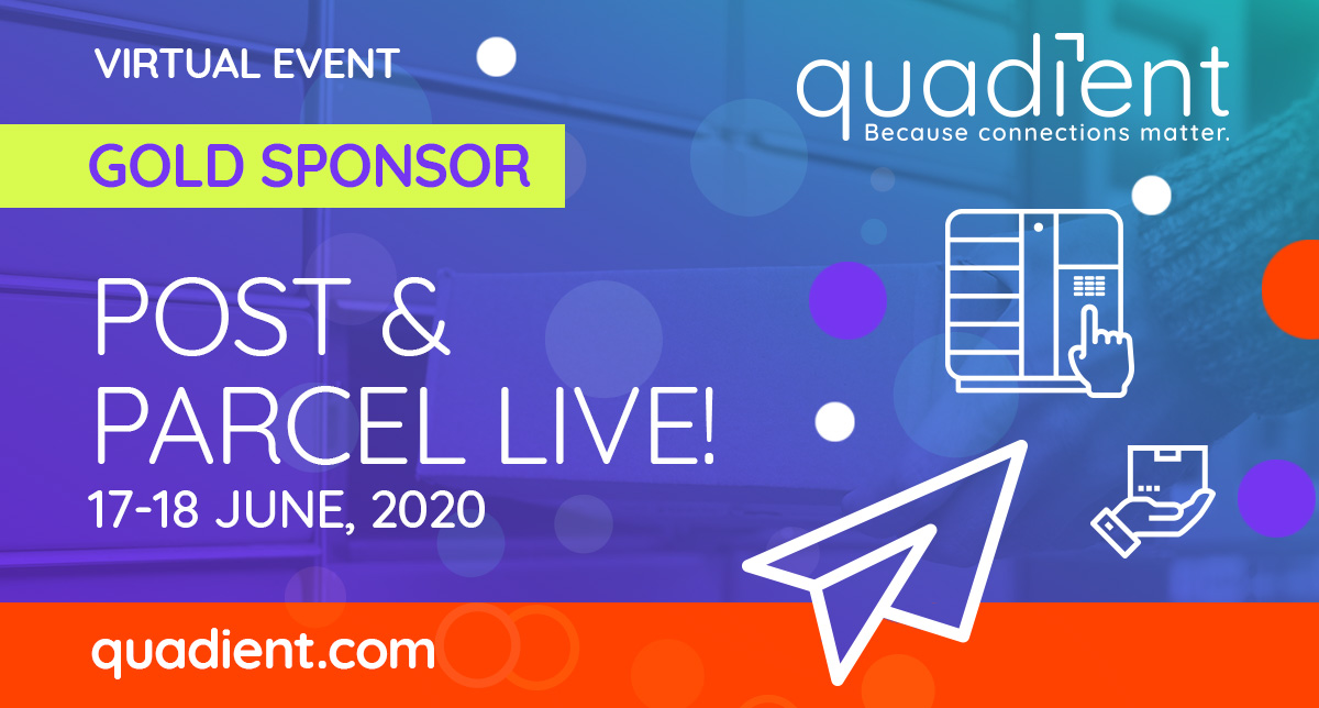 Quadient's tweet image. 🤩 We are delighted to be a Gold sponsor at the very 1st virtual edition of @Post_and_Parcel Live event!
We hope to (virtually) see you there on June 17 &amp;amp; 18!

ow.ly/bZny50zWrTC

#PostandParcelLive #PPLive #ParcelLocker #PLS #SmartLockers #LastMile