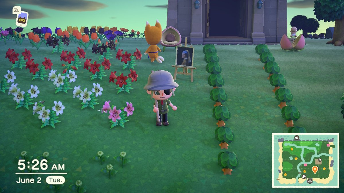 Oh my goodness my first visitor! Feel free to come say hello! #AnimalCrossing #ACNH #NintendoSwitch