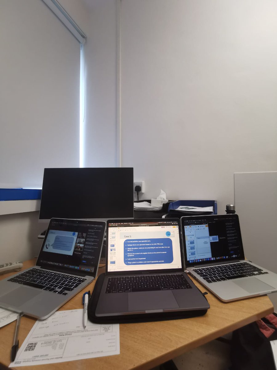 Behind the scenes of our prescribing session! 
We are so grateful for for all of you tuning in and engaging with each session! 

Please complete the feedback once you have watched the session: docs.google.com/forms/d/1wXci2…

#MedEd <a href="/NHSHEE_EoE/">NHSE Workforce, Training and Education – EoE</a>