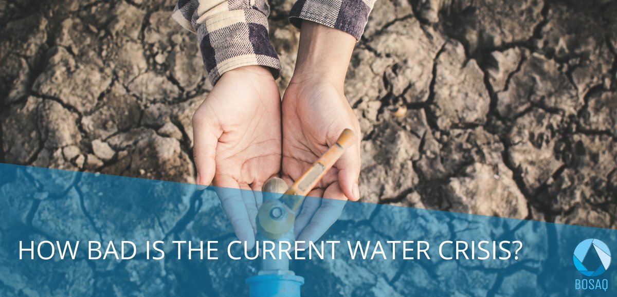 In this week's article we discuss how in a water-rich planet, it is possible to struggle with a water crisis.

Click here to read the full article 👉 bosaq.com/water-crisis-s…