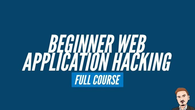 EthicalHk's tweet photo. Beginner Web Application Hacking (Full Course) 
https://t.co/i2SNLNPDSk 

  #morioh #hacking #ethicalhacking https://t.co/XSLOVxJWg1 https://t.co/re3bdulNza