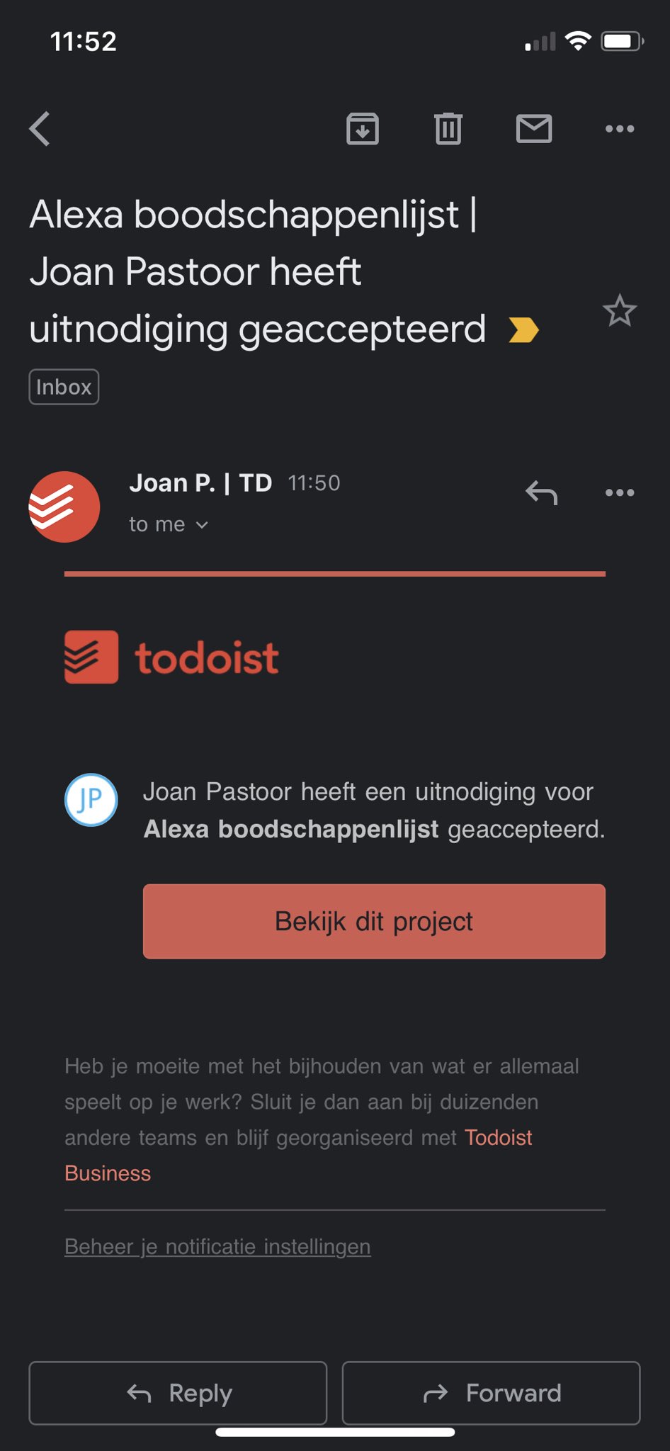 Todoist team inbox outlook Todoist team inbox outlook