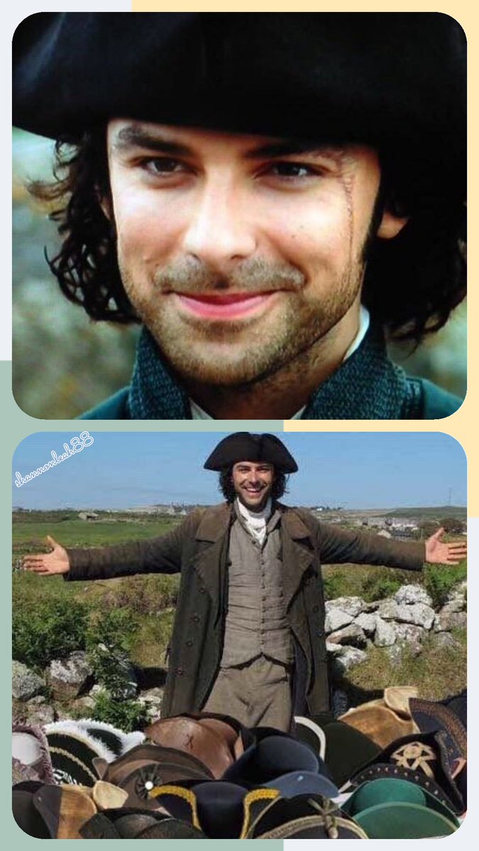 Somebody say #TricornTuesday? #RossPoldark A Hug for a Hat #AidanCrew The line starts here!