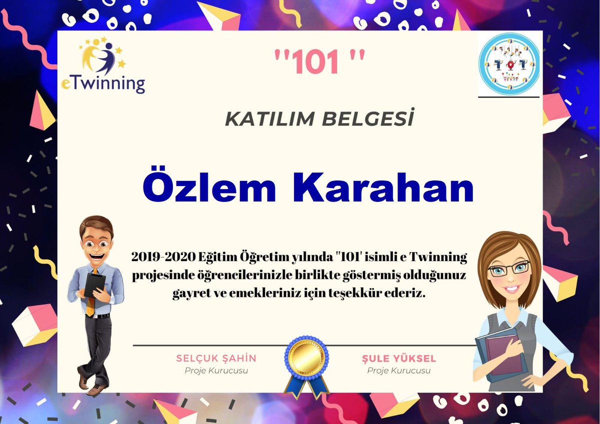muallime_007's tweet photo. Bir projenin daha sonuna geldik, Sayın kurucularımız Selçuk ŞAHİN ve Şule YÜKSEL başta olmak üzere tüm proje ekibine teşekkür ederim.
#ManavgatAnaokulu #101Aktivite
#öğretmenöğrencikatılımbelgeleri
@tretwinning @eTwinning101pr1 @AntalyaMem @manavgatmem @muratanlar07 https://t.co/BQhqcSyLtN