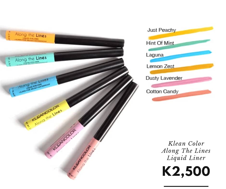 dollhouse265's tweet photo. Ladies. Are you into exploring colours and your creativity?
We have Kleancolor liners Available in Lilongwe that you can buy and have your fun with!!๐๐
#Dollhouse #makeuplovers #KleanColor #WeAreThePlug ๐๐ https://t.co/3zesZkSutd