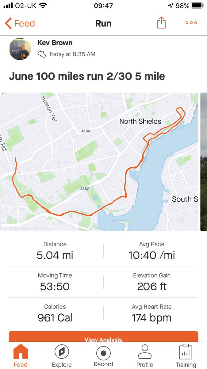 tinylives2700's tweet photo. Day 2 Run 2 5 miles , 10 mile total , 90 mile to go , raising money for @TinyLivesTrust  in June , #run100mileinjune https://t.co/8rFMILudcr