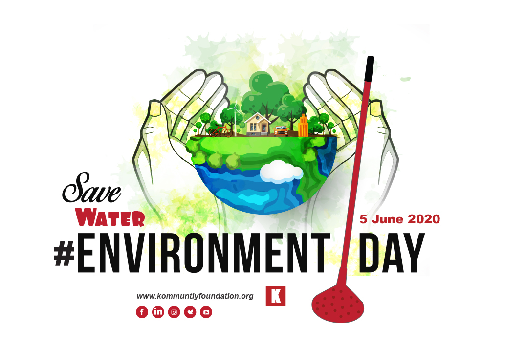 KGPFoundation's tweet photo. Friday is World Environment Day so this week, let’s remember to consciously save water, an already lacking resource in the world. Visit our website & follow us. #WaterConservation #WorldEnvironmentDay #WomenEmpowerment #SDGs #IziWasha #KommunityFoundation @WWF @UNICEF @GlblCtzn https://t.co/q3iDybcNTo