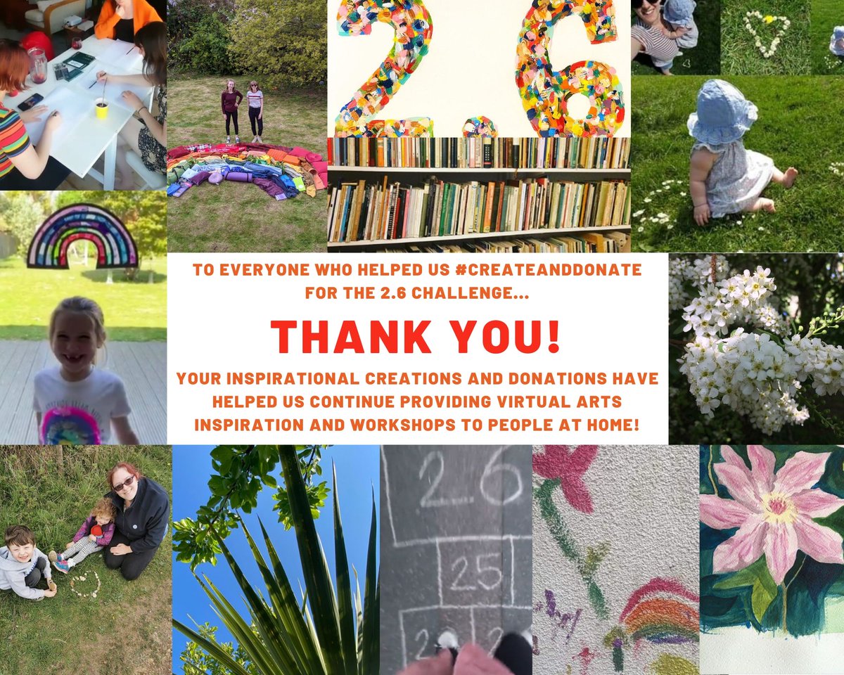 Arts4Dementia's tweet photo. We want to say a big THANK YOU to everyone who participated in our #CreateAndDonate campaign for the #twopointsixchallenge. Your support is vital and hugely appreciated!
Donate:
https://t.co/71kr9zxq81
Donate:
https://t.co/S9Whz5niBH
@LondonMarathon @JustGiving @VMGiving https://t.co/Z97WP0WftE