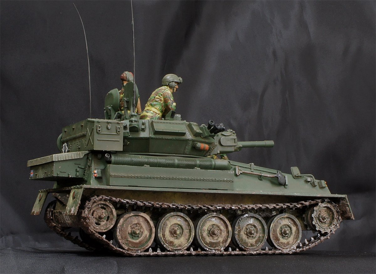わいわいAFVコンペ公式完成品 作品名: FV101 スコーピオン空挺戦車