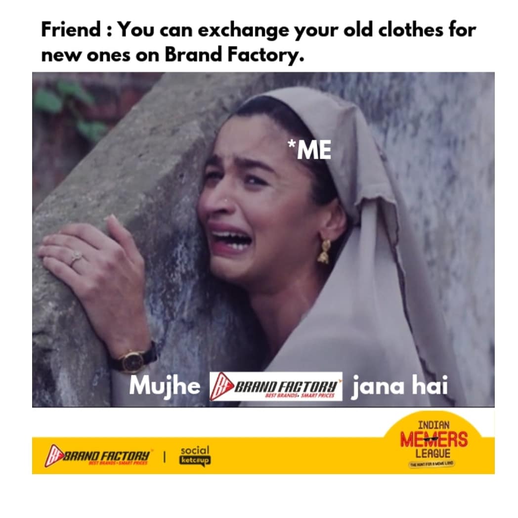 INTERFACE_SIMSR's tweet photo. Meme Marketing is giving the Meme campaign a focussed direction by strategically distributing objective driven memes through the Indian Meme Community that caters to nearly 500mn+ Youth every Hour!
Here are some of the meme marketing examples from brands which were right on point https://t.co/SlD5hpxIvb