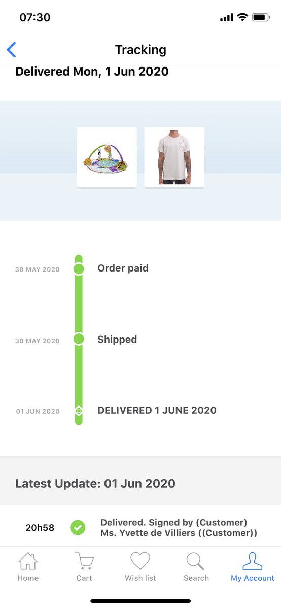 Why_wait1982's tweet photo. @TAKEALOT Order 72783426 was never delivered to me last night at 20h58 and I sure as hell didn’t sign for it. Where’s my parcel and when will it be delivered??? https://t.co/3deQAnCTde