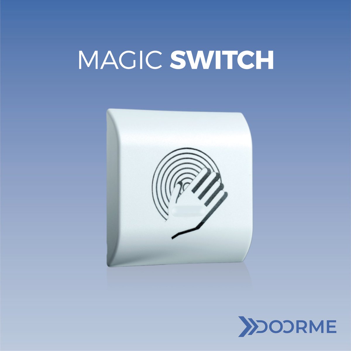 DOORMEPUERTAS's tweet image. ✋🏻 En #doormeautomatismos disponemos del sensor de proximidad sin contacto, #magicswitch . Facilita la apertura de puertas industriales por un radar de proximidad, favoreciendo las medidas higiénicas. 😷 ¡Infórmate! 📞 96 356 3414 o 🖥 doorme.com