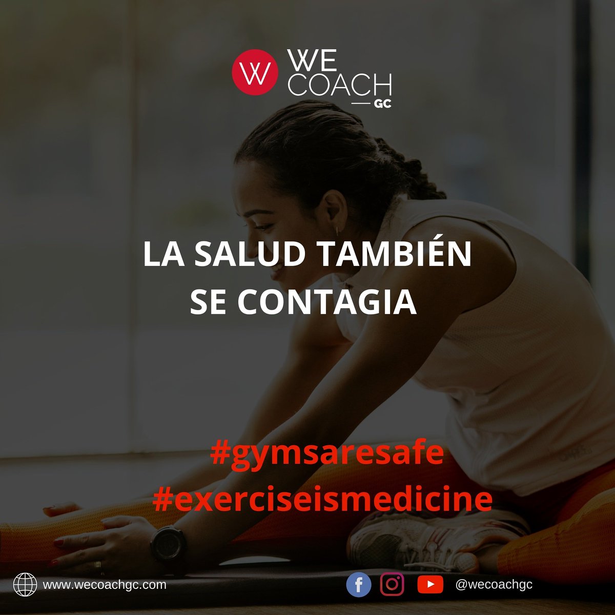 gmcondem's tweet photo. Los gimnasios son seguros y la mejor medicina ❗
.
.
.
#gymsaresafe #exerciseismedicine https://t.co/78MCy0FTeE