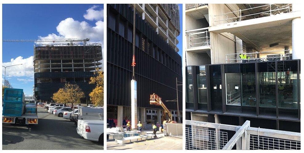 CCSgroupACT's tweet photo. As always, another successful installation of prefabricated modules! 👷👍
Fit tight as a glove, CCS 3D Modelling and Installation techniques have been mastered for nearly a decade now to ensure a much safer, less labor intensive, and higher quality build on your project. https://t.co/SKn3T1mBul