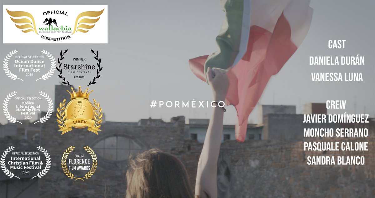 WallachiaIFF's tweet photo. Introducing another strong competitor into our line-up: “#ForMexico” (Mexico, 2019) written and directed by José Rodolfo Arana Enríquez. Congrats and good luck! 🇷🇴🇲🇽📽️🎞️😍 #SupportIndieFilm https://t.co/0bnntIMz5Q