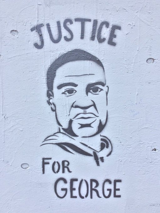 2 pic. Justice For George.

Yesterday on Haight street, artist unknown.

#GeorgeFloyd #SayHisName #JusticeForGeorge