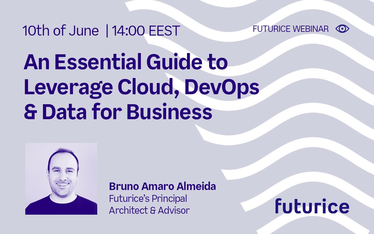 Join our webinar 10th of June 14:00 EEST, in which <a href="/bruno_amaro/">Bruno Amaro Almeida</a> will explain the essentials of cloud technologies and guide you through what you need to know about them for your business to thrive. hubs.ly/H0r0JlL0 #devops #cloud #data