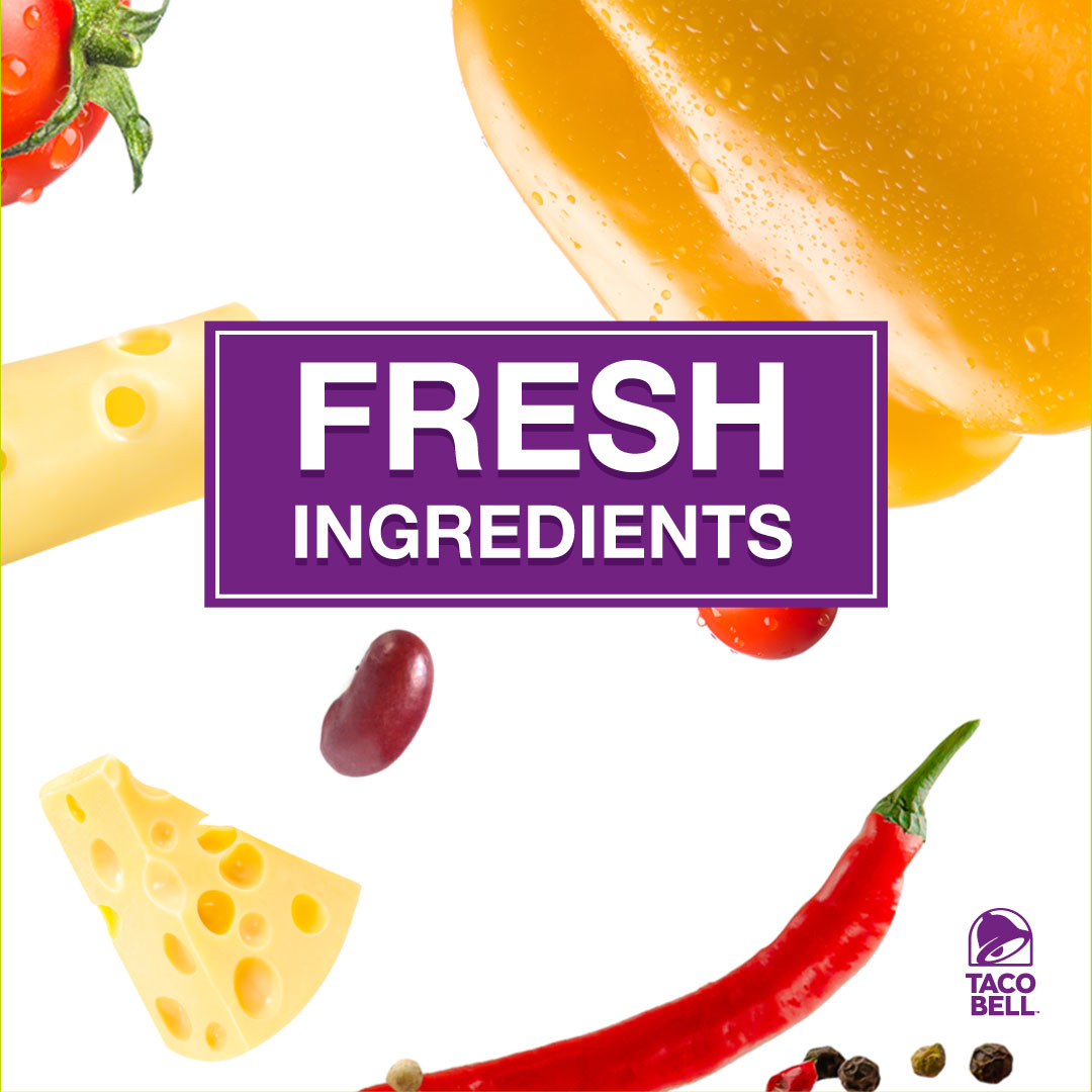 TacoBellKuwait's tweet photo. We are happy to welcome you back with all your favorite items prepared daily following the strictest quality assurance procedures to ensure your safety and satisfaction.

#Staysafe

- https://t.co/C1RLO48tOe