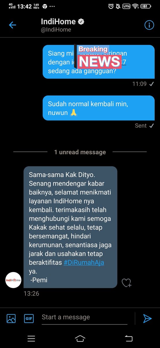 Tanya jam berapa dijawab jam berapa

Paling nanti jawabannya, restart modem dulu kak
