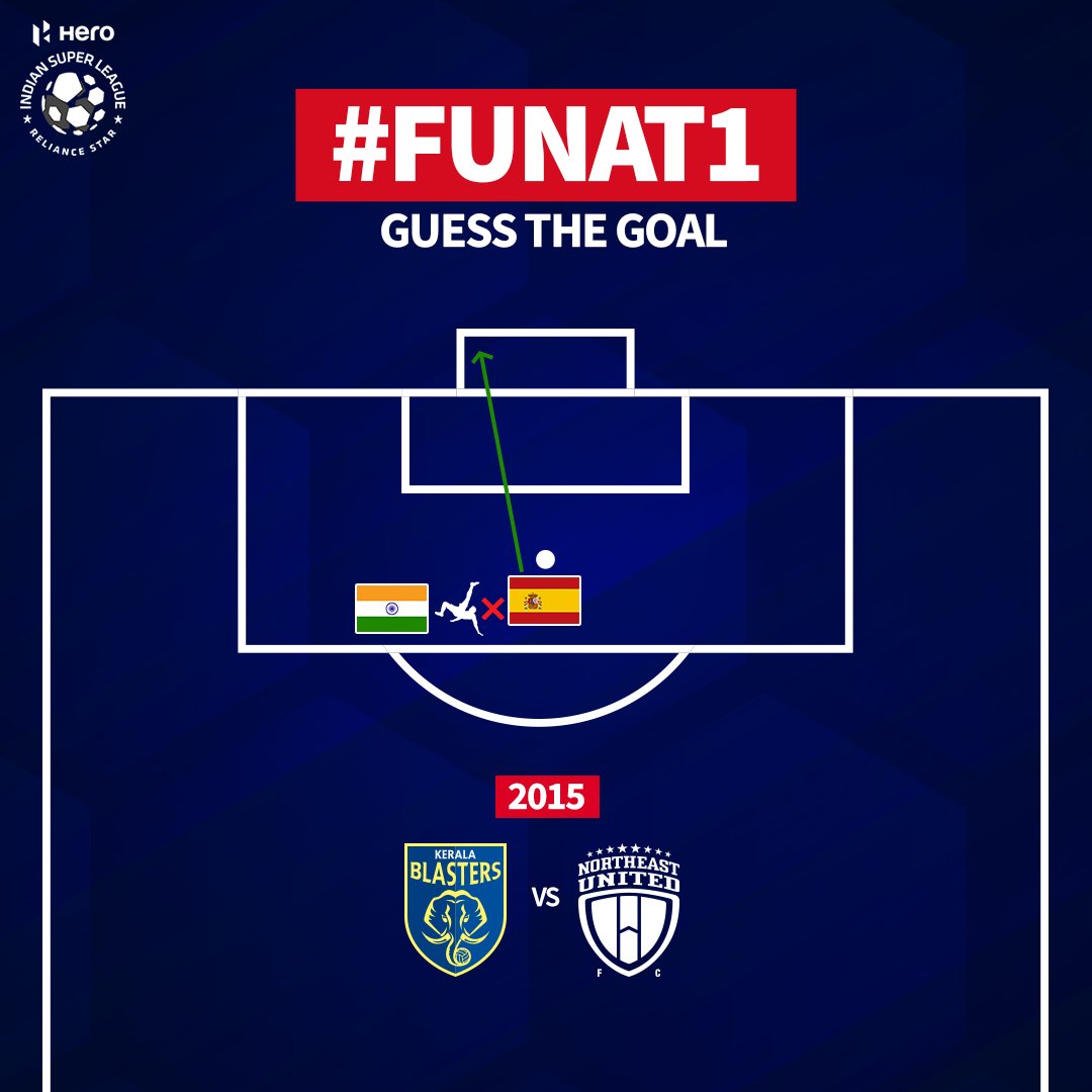 IndSuperLeague's tweet photo. Guess the two players involved in this goal 🤔
#FunAt1 #HeroISL https://t.co/79d7TNbixL