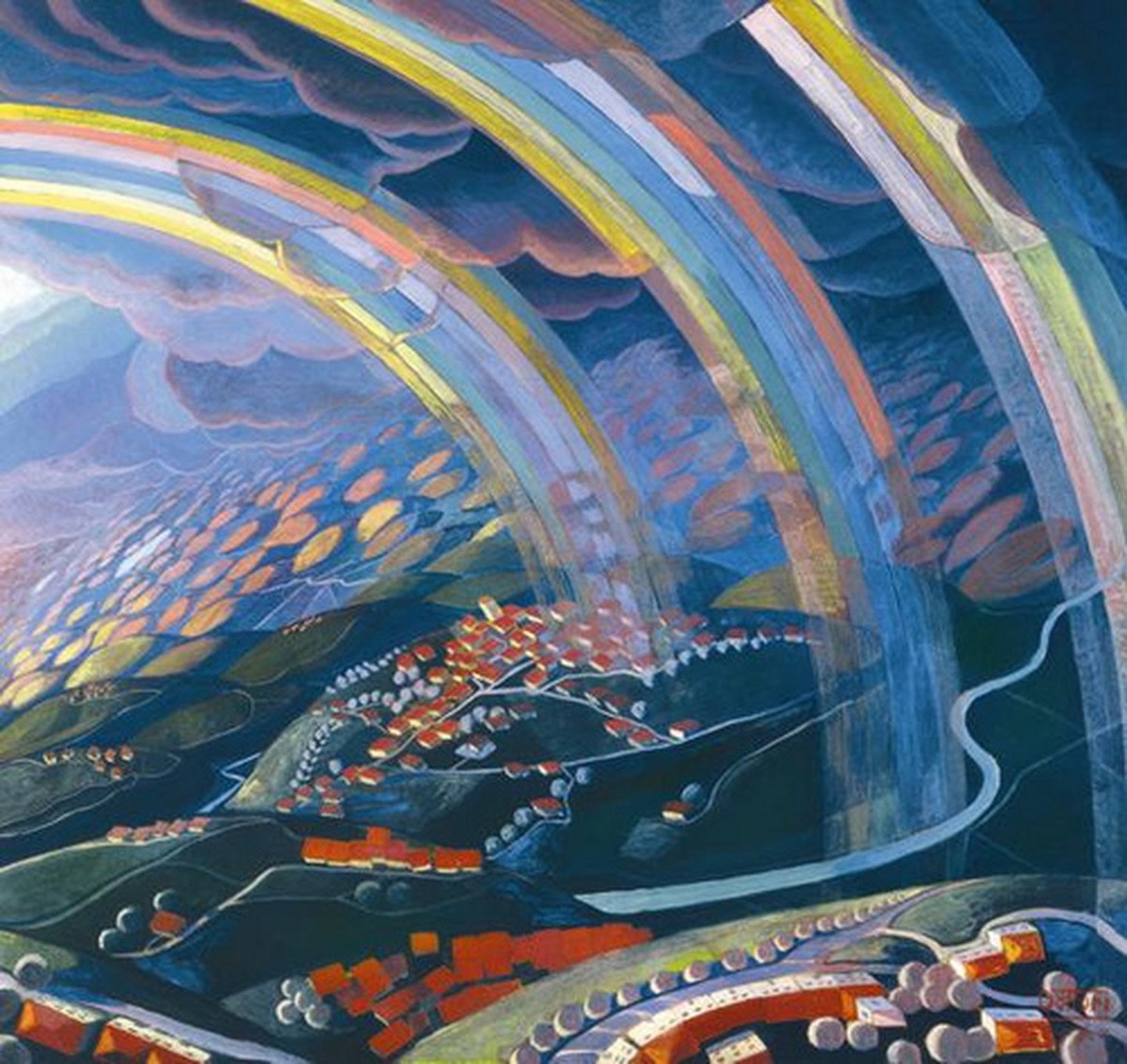 St_Marylebone_'s tweet photo. The future has to be imagined through what we can see in the present.
The present has changed a lot in recent weeks.
Listening to God’s Holy Spirit, who gives guidance & courage, we can open a new future.
“The Miracle of Light While Flying” by Gerardo Dottori
#EyesOpenInEaster https://t.co/tSSyCOstxt