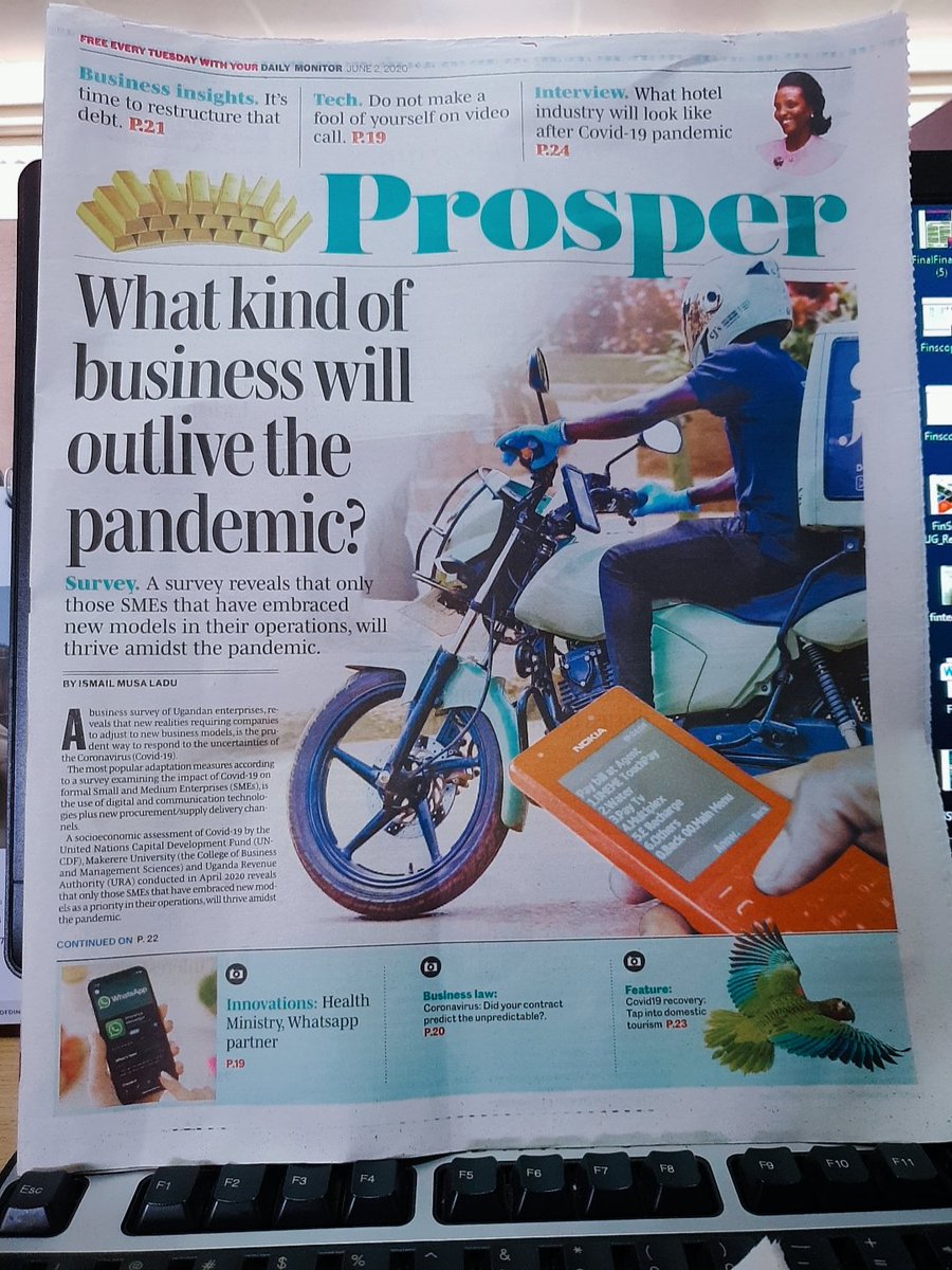 DNakaweesi's tweet photo. Prosper with us every Tuesday in our revamped Daily Monitor @DNakaweesi @lynmarj @osemakula @Kalinaki @TonyGlencross @EronieO @christkasemiire https://t.co/ErWRVKw7Df