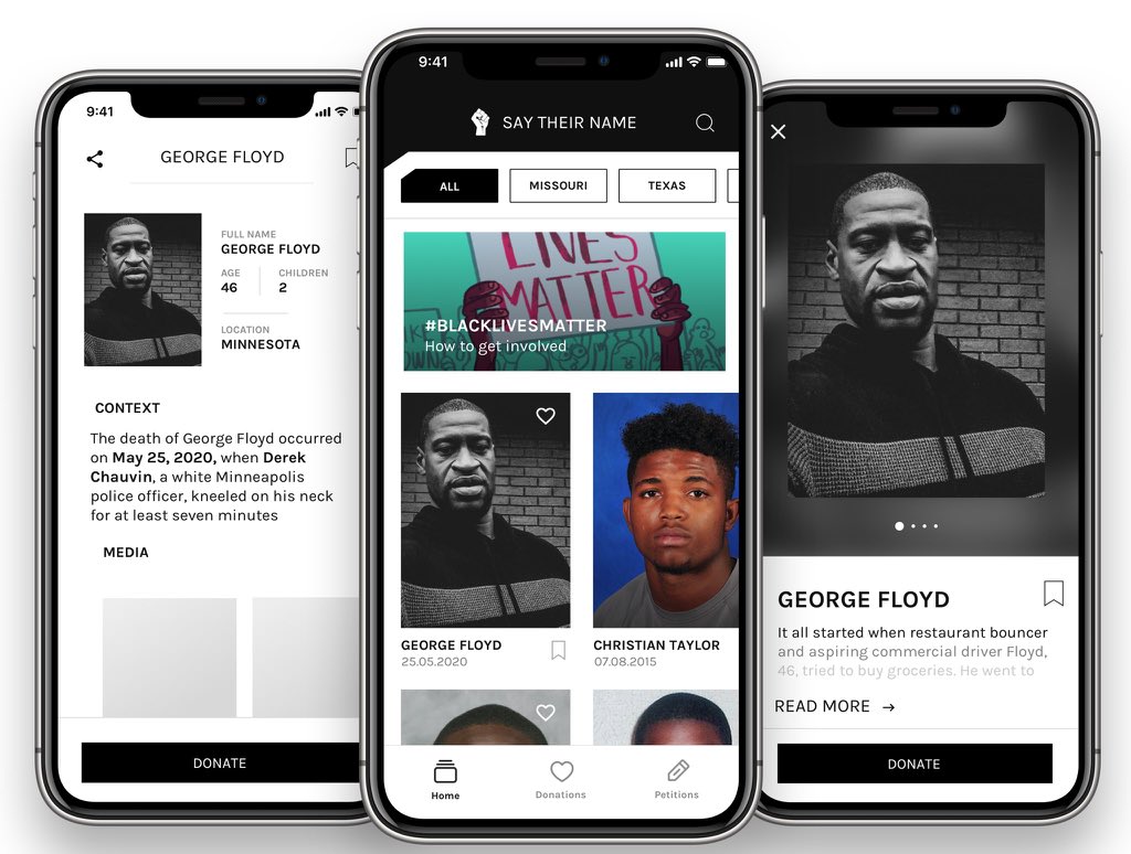 We may not all be able to go out and march, but that doesn’t mean we can’t do our part.

IF YOU CAN CODE, YOU CAN HELP!
 
Don’t just watch the change, BE THE CHANGE!

Join the slack and start contributing!

join.slack.com/t/saytheirname…

#BlackTechTwitter #iosdev #androiddev #fullstack