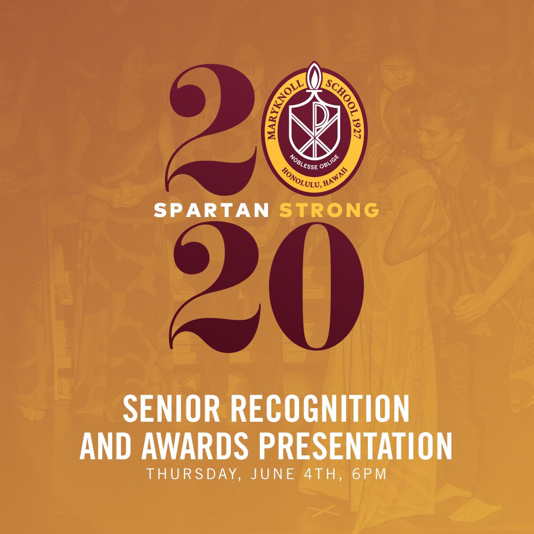 MaryknollSchool's tweet photo. We’re excited to celebrate Commencement Week with our entire Maryknoll 'ohana as we recognize and honor our graduating Class of 2020! ⁣We’re also excited to have @HawaiiNewsNow anchor @StephanieLum ‘94 host our graduation celebration! Visit https://t.co/W98UsRIx9M for more info! https://t.co/y6zFGtqLa2