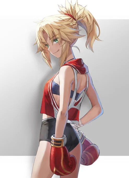プロボクサーになったモードレッド #FGO 