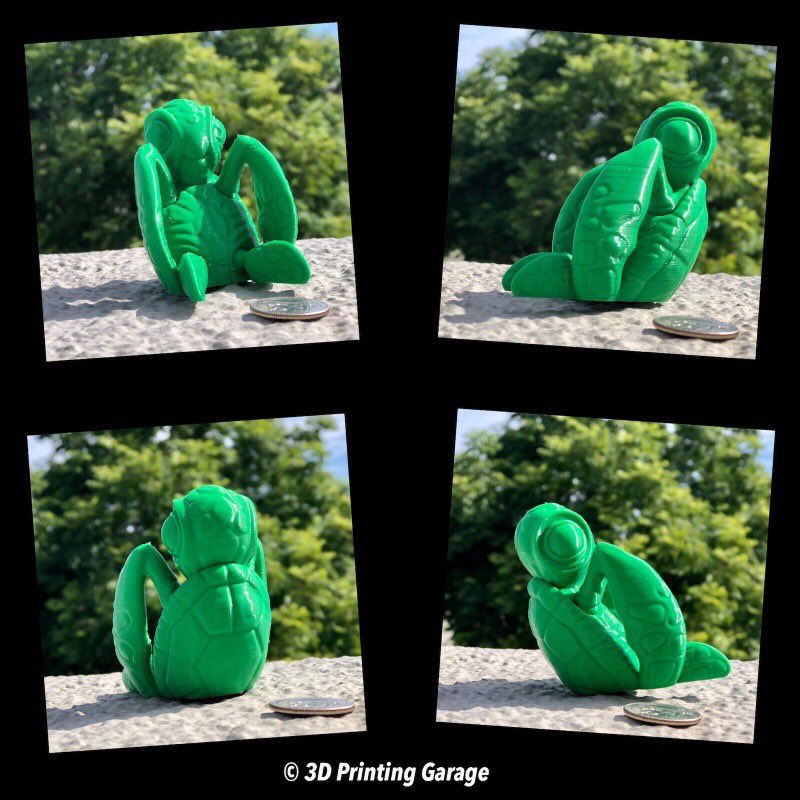 elsajohnny1's tweet photo. Printed “#Squirt #Turtle (Easy print no support)” by @alsamen3dart on @cults3d.
Filament: Jessie Tree Green PLA by @printedsolid.
#3dprinting #mpsm #monoselectmini #3DPrintingGarage #3dimpression #3Dпечать #impresora3D #3DDruck #3dmodel #findingnemo #fanart https://t.co/icyxPekAM3
