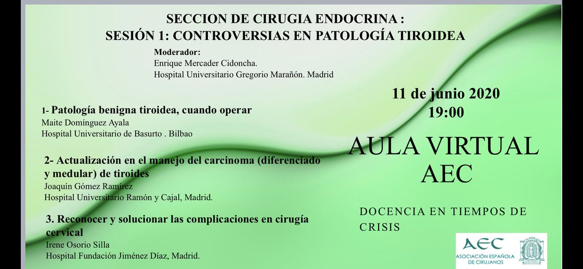 CirugíaEndocrina-AEC tweet media
