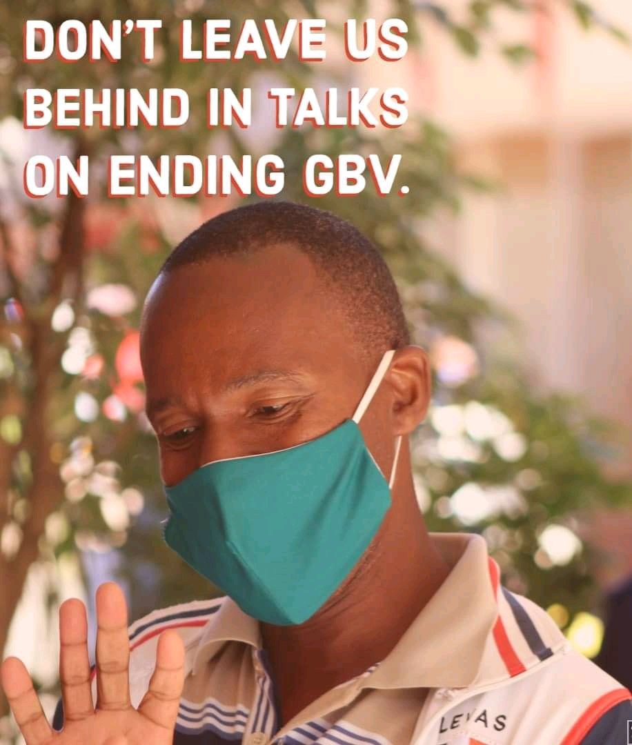 Include men when fighting violence.