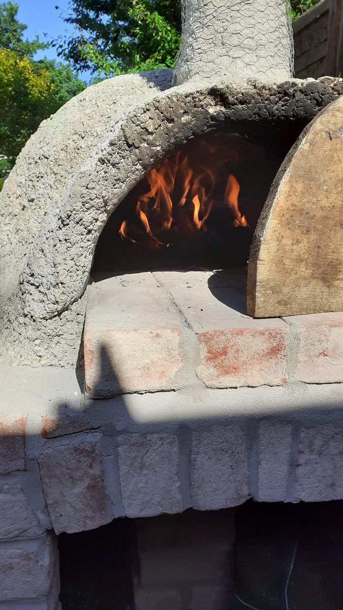 proctor_a's tweet photo. Pizza oven nearly completed, started this project a month ago, in between teaching full time remotely. Has really kept me sane. Just the render to apply and where good to go https://t.co/KUSSu03BrX