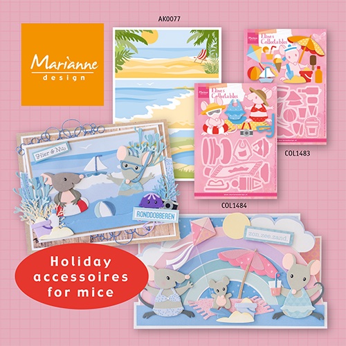 MarianneDesign's tweet photo. De muisjes hebben zin in de zomer en kunnen nu in hun strandsetjes lekker de zee in! Eline heeft twee accessoire sets gemaakt met outfits en allerlei leuke gebruiksvoorwerpen. En natuurlijk passen deze ook bij andere diertjes van Eline!
https://t.co/690kTPXiso https://t.co/un97uLWzev