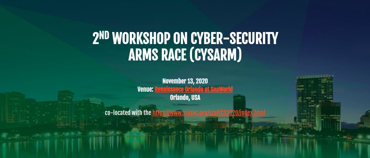INCOGNITO H2020 (@h2020incognito) on Twitter photo Incognito <a href="/CYSARM/">Ricardo césar luna M</a>
2nd Workshop on Cyber-Security Arms Race
cysarm.org
Stay tuned!
13/11/2020
#CYSARM <a href="/H2020Incognito/">INCOGNITO H2020</a>
#CyberSecurity
incognito.socialcomputing.eu/2020/06/02/2nd… Incognito <a href="/CYSARM/">Ricardo césar luna M</a>
2nd Workshop on Cyber-Security Arms Race
cysarm.org
Stay tuned!
13/11/2020
#CYSARM <a href="/H2020Incognito/">INCOGNITO H2020</a>
#CyberSecurity
incognito.socialcomputing.eu/2020/06/02/2nd…