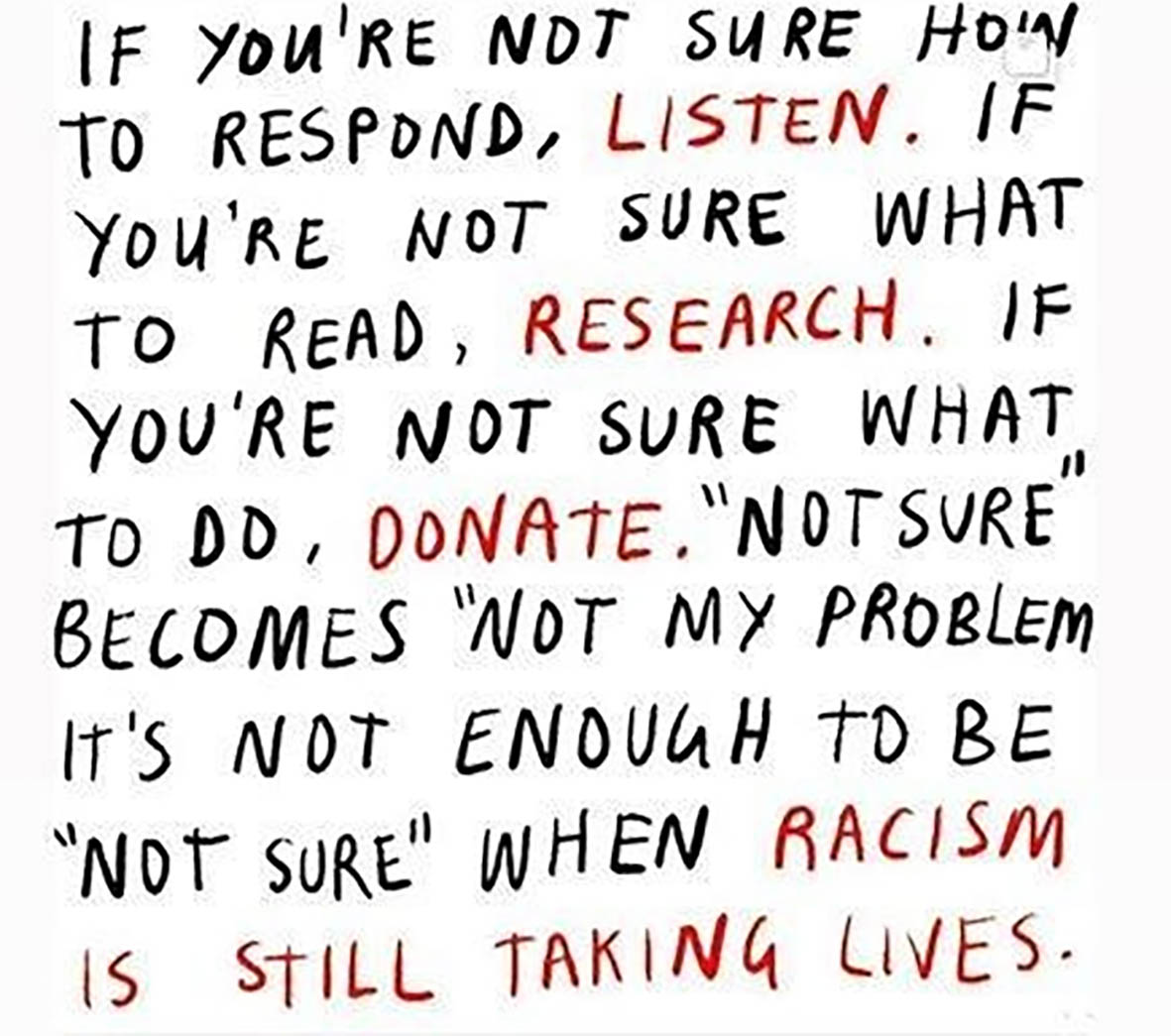 kuminaidoo's tweet photo. #blacklivesmatter #Equality https://t.co/RctBat0pbk