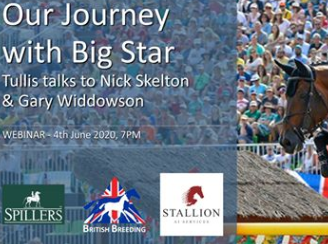 In aid of <a href="/horsetrust/">The Horse Trust</a> Thurs 4 June 7pm Enjoy your evening with <a href="/StallionAI/">Stallion AI Services</a> <a href="/Skeltonspoty/">Nick Skelton</a> Nick Skelton and Big Star! us02web.zoom.us/webinar/regist…