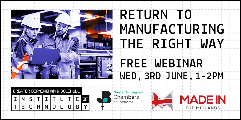 ThePaulFaulkner's tweet photo. Looking forward to chairing this webinar tomorrow looking at how manufacturers are safely returning to work, and sharing some best practices. Zoom along to find out more 👉https://t.co/iYfWd4Ivwk 
#keepbusinessmoving https://t.co/PZAUEagoW0