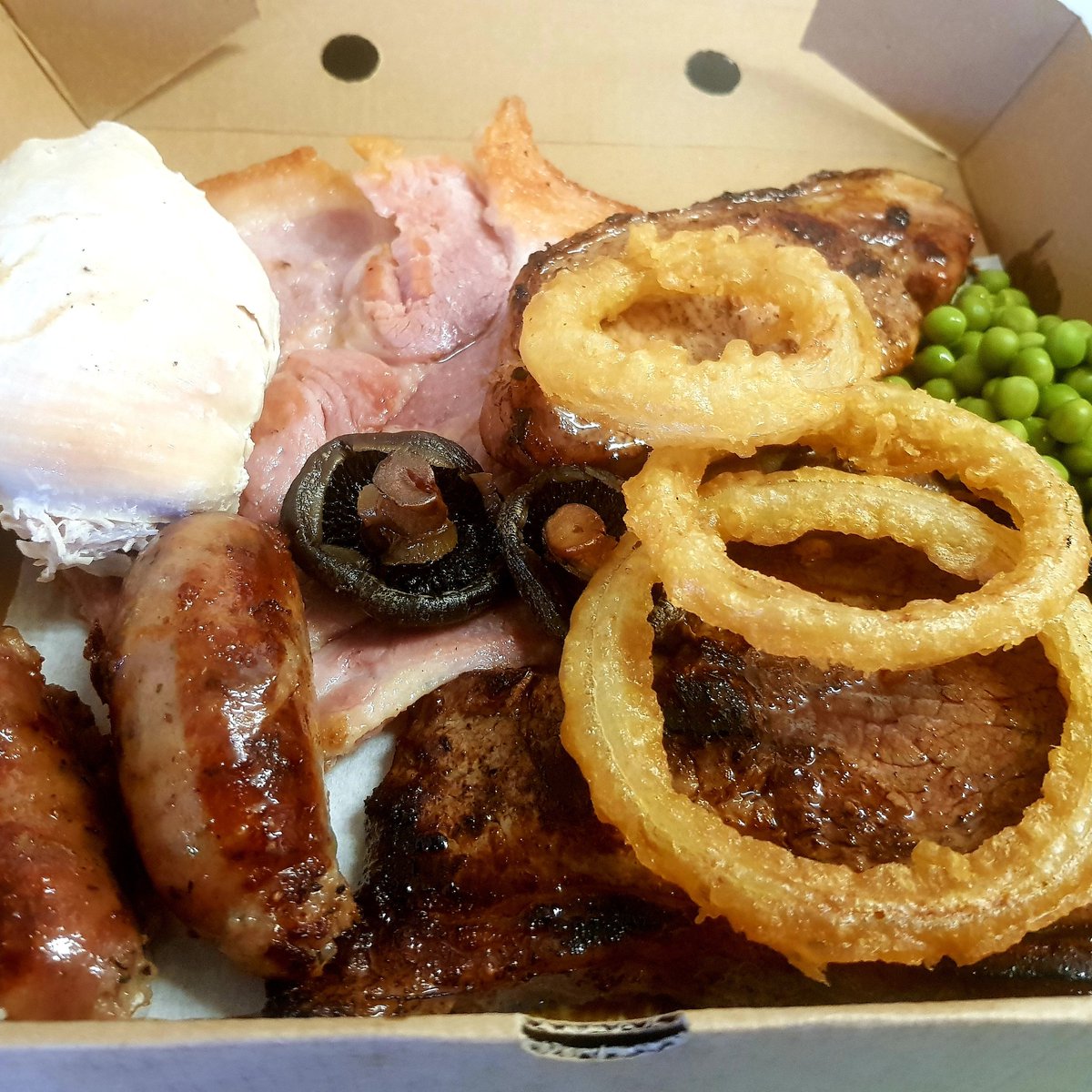Mixed grill available @kingsheadfreiston