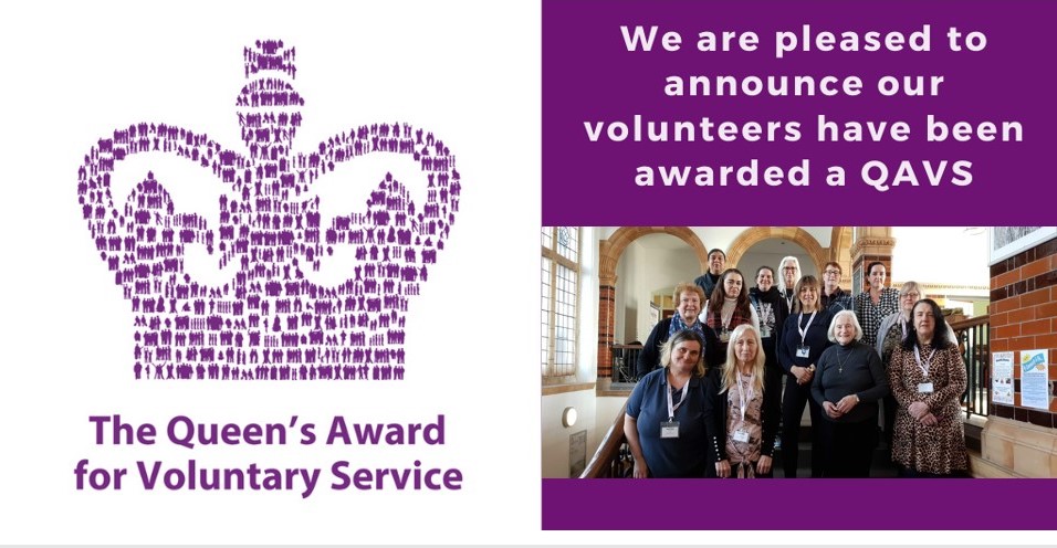 We are pleased to announce our wonderful volunteers have been awarded the @QueensAwardVS - we're so proud of them and we know we couldn't do it without them!