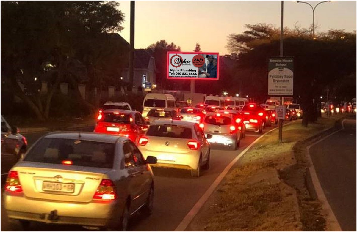 AlphaPlumbing4's tweet photo. SO EXCITED!!! We make our BIG SCREEN debut today on William Nicol digital billboard just before Bryanston Drive.
Please keep your eyes open and let us know if you see us. https://t.co/S3aiPn7Vlb