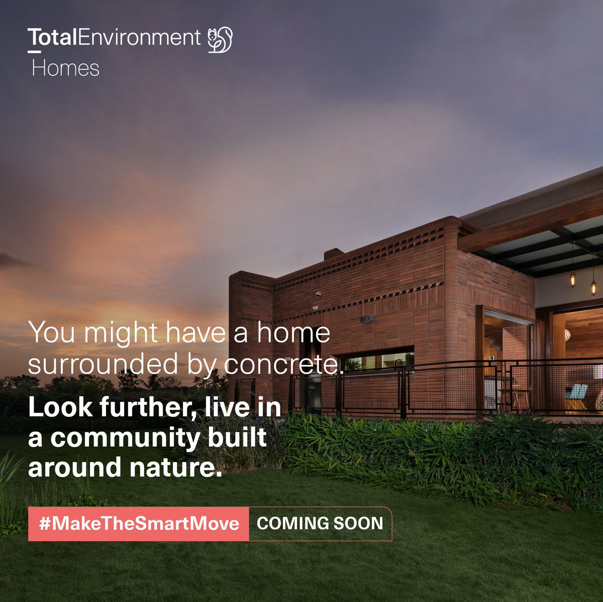 Totalenv's tweet photo. Here’s your opportunity to live in a home that is in harmony with nature. Get ready to #MakeTheSmartMove

#ecofriendlyhome #naturaldesign #handcrafted #newhome #realestate #TotalEnvironment #bangalorearchitects #bengaluruhome #dreamhome #customisedhomes #BuyHome #Luxury https://t.co/KJc64MYJPS