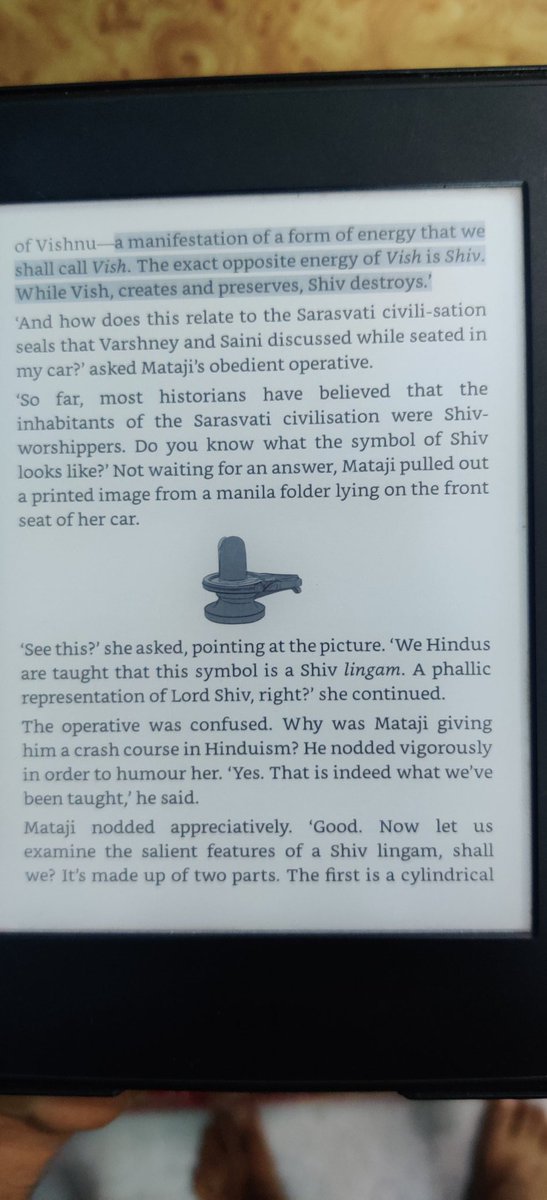 naman2307's tweet photo. For a very long time there has been debates on the #symbolism of #shiva lingham.
Amongst many theories one theory in @ashwinsanghi book #krishnakey stands out. 
An interesting read for any #mythology aficionado. https://t.co/G8sM74HM1O