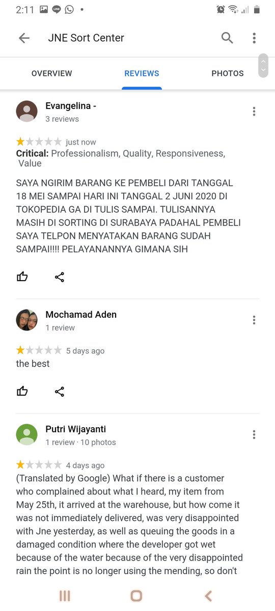 eva_147's tweet photo. Jangan pakai JNE deh. Janji palsu semua.. banyak korbannya ternyata.. barang dari 2 minggu lalu kirim blm di tulis diterima oleh pembeli di tokopedia padahal pembeli sudah terima. Kemalasan yang sangat merepotkan saya @JNE_ID @JNECare https://t.co/ub61KmS3rL