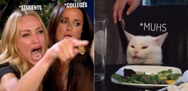 PrajwalRekhate's tweet photo. #cancelmedicalexams
#muhs
#justiceformedicalstudents
#amitdeshmukh
#commaharashtra
#justiceformedicos
Students asking muhs to cancel exam
.
Meanwhile muhs - https://t.co/dnp6kglRVu