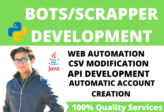 heysohaib_'s tweet image. Check out my Gig on Fiverr: web scraping, python web scraping, data scraping, data extraction, web scraper fiverr.com/share/1EQaEr
#scraper
#botscraper
#botautomation
#webautomation
#automation
#python
#pythonwebscraping
#scraping
#webscraping