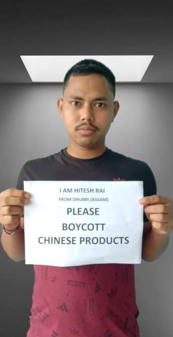 TDasKumar's tweet photo. Voice raised from every part of Assam to #BoycottMadeInChina .
#BoycottChinaProducts https://t.co/r8cavUqxVD