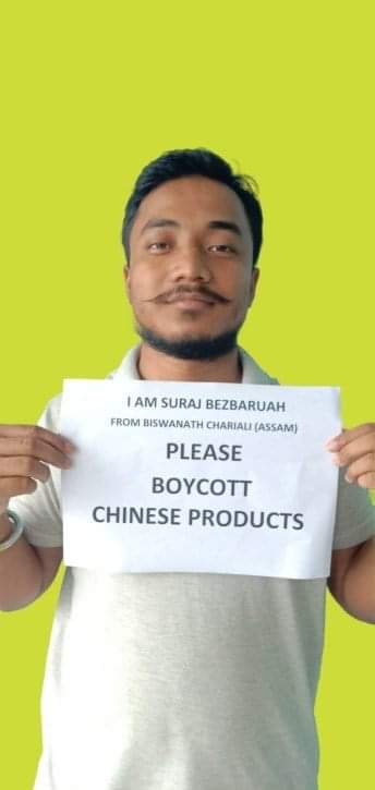 TDasKumar's tweet photo. Voice raised from every part of Assam to #BoycottMadeInChina .
#BoycottChinaProducts https://t.co/r8cavUqxVD